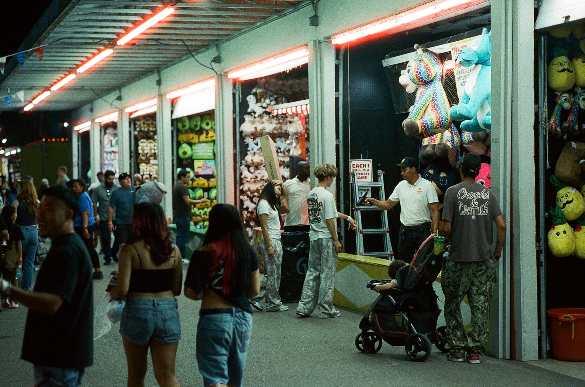 Capturing the Washington State Fair on CineStill 800T